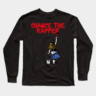 chance the ripper and red girl Long Sleeve T-Shirt